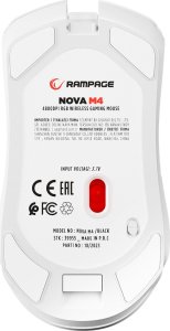 Mysz Rampage Nova M4  (NOVA M4-WHITE) 8