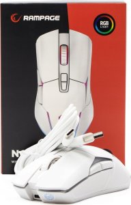 Mysz Rampage Nova M4  (NOVA M4-WHITE) 2