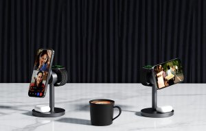 Ładowarka Aukey Aukey Ładowarka bezprzewodowa 3 w 1, Qi2.0 15W 8