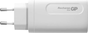 Ładowarka GP GP GaN USB QuickChargeAdapter PD 2xUSB-C & 1xUSB-A white  65W 3