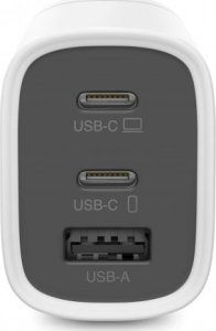 Ładowarka GP GP GaN USB QuickChargeAdapter PD 2xUSB-C & 1xUSB-A white  65W 7