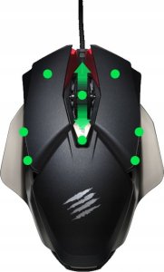 Mysz Mad Catz MadCatz B.A.T. 6+ Black Performance Gaming Mouse 6