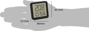 Termometr TFA TFA 30.5053.01.02 2er Set black Digital Thermo Hygrometer 3