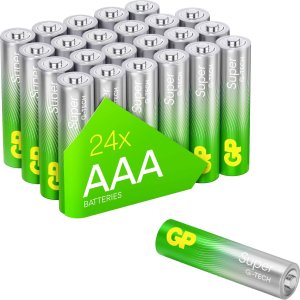 GP 1x24 GP Super Alkaline AAA 1,5V Battery Packs Rel.03024AETA-B24 1