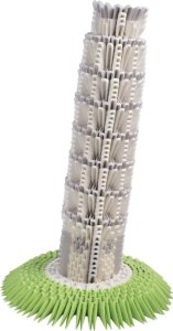 Cube Creagami Origami 3D Tower of Pisa 1173 Pieces 1