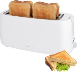 Toster Clatronic Clatronic TA 3802 white 4 slice long slot toaster 1