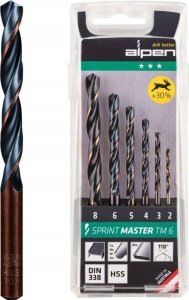 Wiertło Alpen Alpen Sprint Master TM 6 2-3-4-5 -8 9