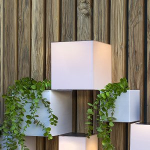 Kinkiet New Garden New Garden WALLY 18X18X18 SOLAR WALL 2