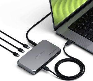 Stacja/replikator Satechi Slim Hub Pro Thunderbolt 4 (ST-HT4SHM-EU) 5