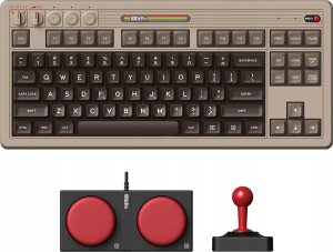Klawiatura 8BitDo 8BitDo Mechanical Keyboard C64 Ed. 3