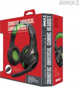Słuchawki Soundtac Universal Gaming Zielone (M07222-GN) 2