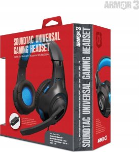 Słuchawki Soundtac Universal Gaming Niebieskie (M07222-BU) 2
