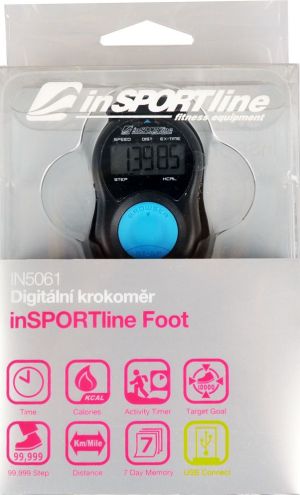 inSPORTline Licznik kroków, Krokomierz Foot (5061) 2