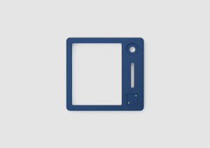 Glorious Glorious GMMK Wireless Numpad Top Frame - Navy Blue 3