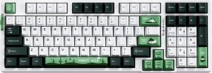 Klawiatura Endgame Gear VGN V98 Pro Gaming Tastatur, Berry Ice Cream - Forest (US) 1