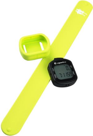 inSPORTline Krokomierz elektroniczny Strippy żółto-zielony (8124-3) 4