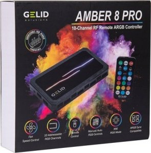 Gelid Gelid Solutions Amber 8 Pro Lüfter und ARGB Steuerung - 8x PWM & 10x ARGB Anschlüsse 2