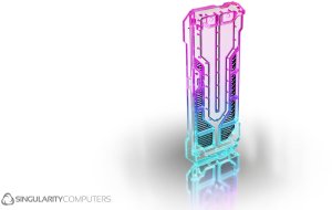 Singularity Computers Spectre 4 Elite Frontpanel, Acryl - transparent 2