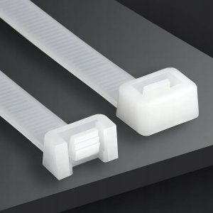 Montis Opaski zaciskowe Montis białe 3,6x100mm MT140 /100szt 7