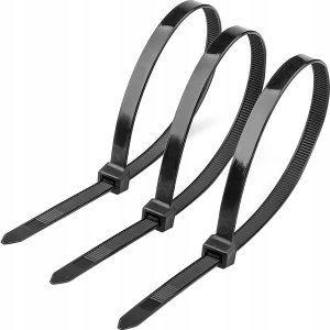 Montis Opaski zaciskowe Montis czarne 2,5x100mm MT141 /100szt 3