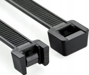 Montis Opaski zaciskowe Montis czarne 3,6x300mm MT141 /100szt 5