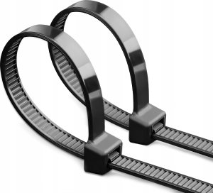 Montis Opaski zaciskowe Montis czarne 3,6x250mm MT141 /100szt 2