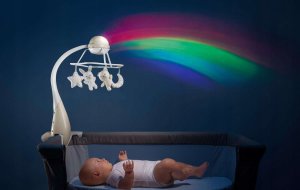 Chicco Karuzela First Dreams Rainbow 3w1 beżowa 3