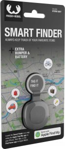 Fresh n Rebel Fresh 'n Rebel Smart Finder Tag Storm Grey 10