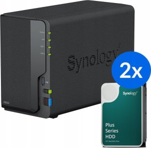 Serwer plików Synology DS223 + 2x HAT3300-4T (DS223-8T-00-2) 12