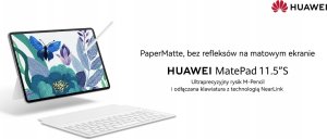 Tablet Huawei MatePad S 11.5" 256 GB Fioletowy (53014BNT) 11