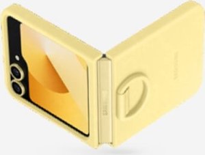 Samsung Samsung Silicone Case with Ring Z Flip 6 żółty 2