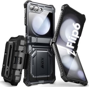 Supcase Supcase Iblsn Armorbox Galaxy Z Flip 6 black 1