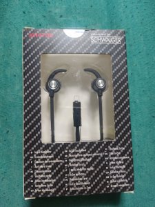 Słuchawki Schwaiger Schwaiger In-Ear Kopfhörer, 1 x 3,5 mm Klinkenst. stereo, sw 2