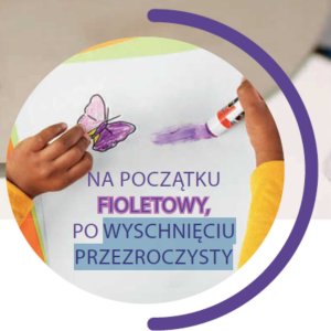 Elmers Klej w sztyfcie Disappearing Purple 22G opakowanie 10 sztuk 5