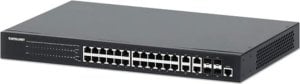 Switch Intellinet Network Solutions INTELLINET 24 Port Gigbit PoE+ Switch mit 4 SFP-Ports 1