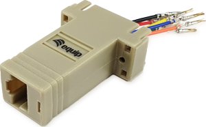 Adapter AV Equip Equip Adapter DB9 -> RJ45 Adapter Bu/Bu TIA/EIA-561 3