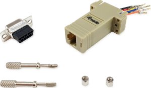 Adapter AV Equip Equip Adapter DB9 -> RJ45 Adapter Bu/Bu TIA/EIA-561 4