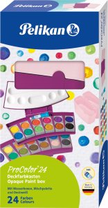 Pelikan Pelikan Deckfarbk. ProColor 735PC/24 Beere/Rosa 24 Farben 2