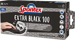 Spontex Spontex Einmalhandschuhe Extra Black 100 aus Vinyl Gr. M 1