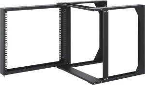 Intellinet Network Solutions INTELLINET 19" Open Frame Rack 2 Schienen 9HE schwarz 1