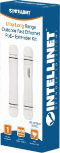 Konwerter światłowodowy Intellinet Network Solutions INTELLINET UltraLong Range Outdoor PoE-Extender bis 1000m 10