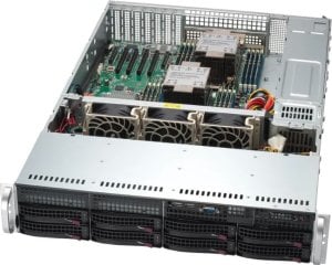 Serwer SuperMicro Supermicro 2U 2x4509Y 8C/16T 2x32GB 480GB M.2 8x3.5" 2x1200W 1