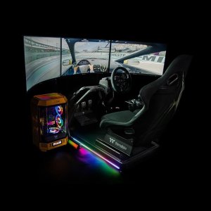 Thermaltake Thermaltake Racing Simulator Cockpit GR500             Black (Speditionsversand) 5
