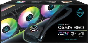 Chłodzenie wodne Iceberg Thermal IceFLOE Oasis 360 (IFOA36-BAN) 16