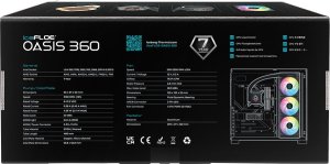 Chłodzenie wodne Iceberg Thermal IceFLOE Oasis 360 (IFOA36-BAN) 17