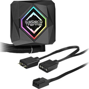 Chłodzenie wodne Iceberg Iceberg Thermal IceFLOE Oasis 240mm ARGB AIO cooling system 13