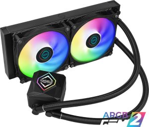 Chłodzenie wodne Iceberg Iceberg Thermal IceFLOE Oasis 240mm ARGB AIO cooling system 5