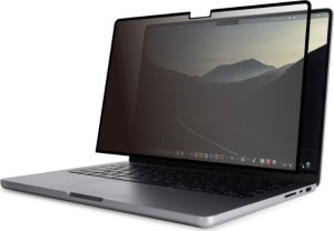 Filtr Moshi Moshi Umbra - Folia ochronna na ekran MacBook Pro 14" (M3/M2/M1/2023-2021) z filtrem prywatyzującym (czarna ramka) 1