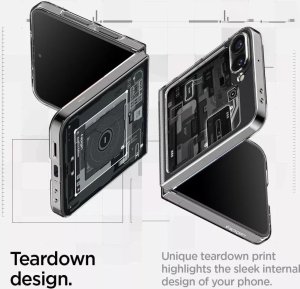 Spigen Airskin - Etui do Samsung Galaxy Z Flip 6 (Zero One) 4