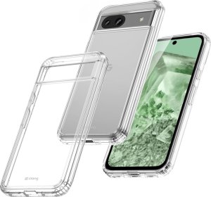 Crong Crong Crystal Shield Cover - Etui Google Pixel 8A (przezroczysty) 2